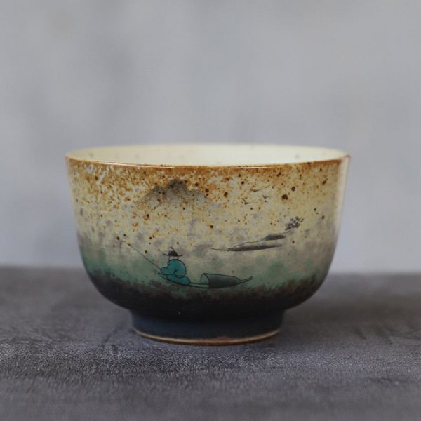 LUWU-ceramic-teacup-mountain-handmadetea-cup-chinese-kung-fu-cup-90ml