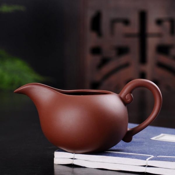 Yixing zisha long-spout tea pitcher, alternate product view