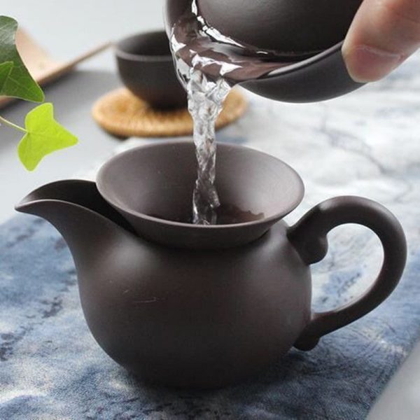 Yixing zisha long-spout tea pitcher, alternate product view
